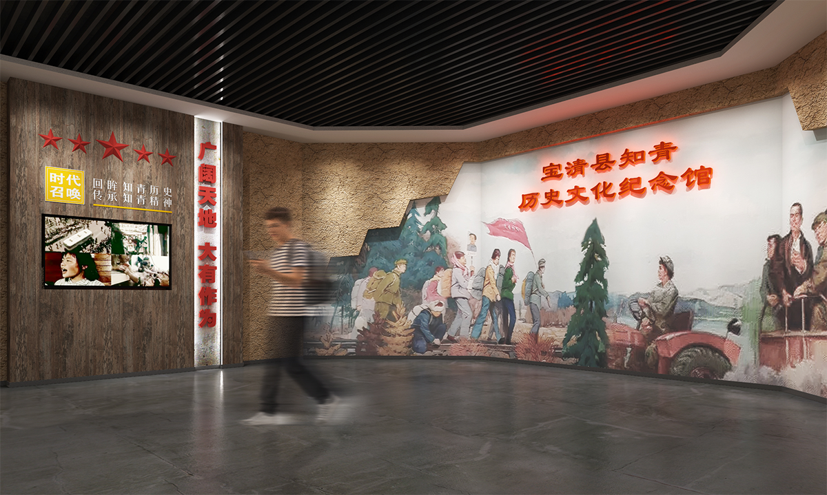 宝清知青馆室内展示